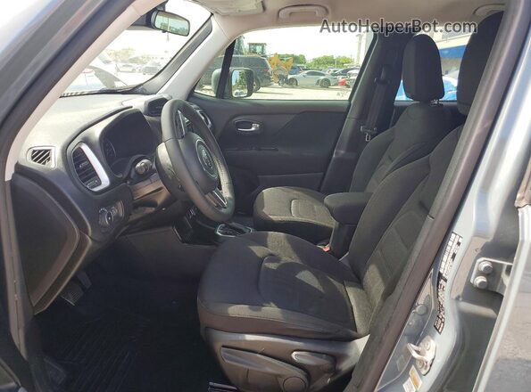 ZACCJABB0JPJ40833 2018 JEEP RENEGADE Gray Вид салону спереду