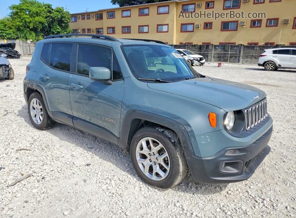 ZACCJABB0JPJ40833 2018 JEEP RENEGADE Gray Передня права чверть