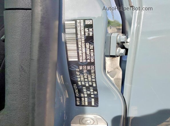 ZACCJABB0JPJ40833 2018 JEEP RENEGADE Gray Вид наклейки з VIN-кодом