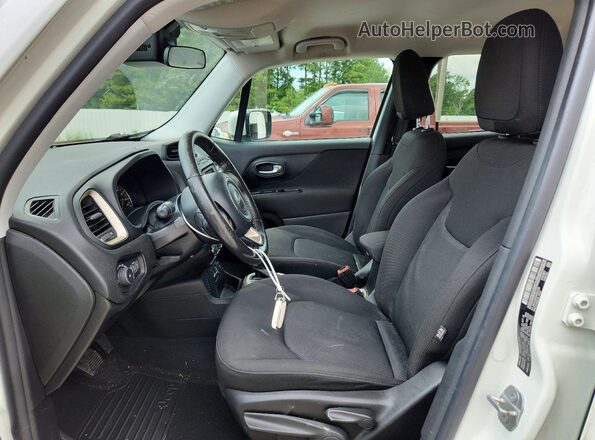 ZACCJABB1HPE41169 2017 JEEP RENEGADE White Widok wnętrza z przodu
