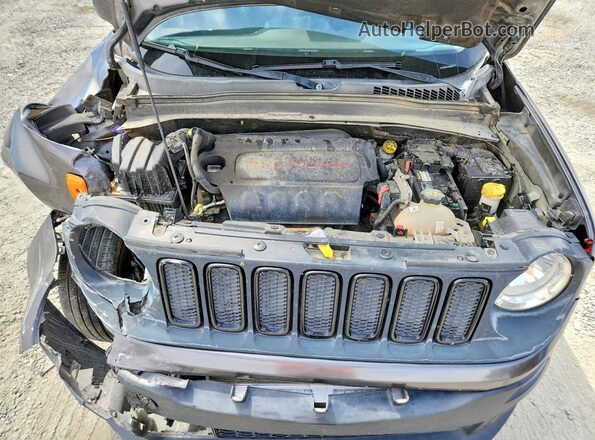 ZACCJABB1HPG43431 2017 JEEP RENEGADE Charcoal ძრავის განყოფილების ხედი