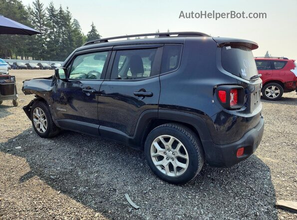 ZACCJABB2JPG89503 2018 JEEP RENEGADE Black Tył lewy