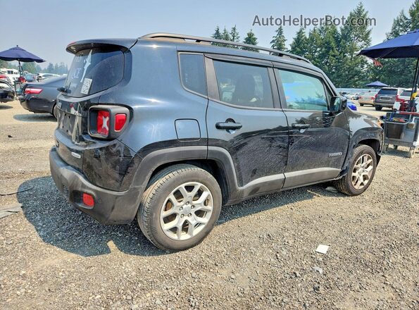 ZACCJABB2JPG89503 2018 JEEP RENEGADE Black Tył prawy