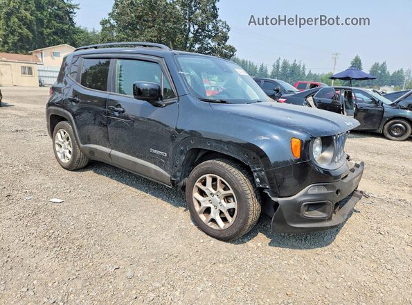 ZACCJABB2JPG89503 2018 JEEP RENEGADE Black Przód prawy
