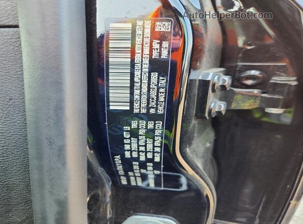ZACCJABB2JPG89503 2018 JEEP RENEGADE Black Widok naklejki z numerem VIN