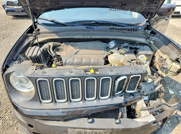 ZACCJABB2JPG89503 2018 JEEP RENEGADE Black Widok komory silnika