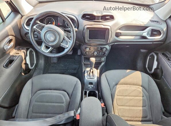 ZACCJABB2JPG89503 2018 JEEP RENEGADE Black Widok deski rozdzielczej
