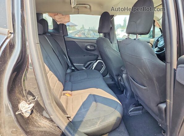 ZACCJABB2JPG89503 2018 JEEP RENEGADE Black Widok wnętrza z tyłu