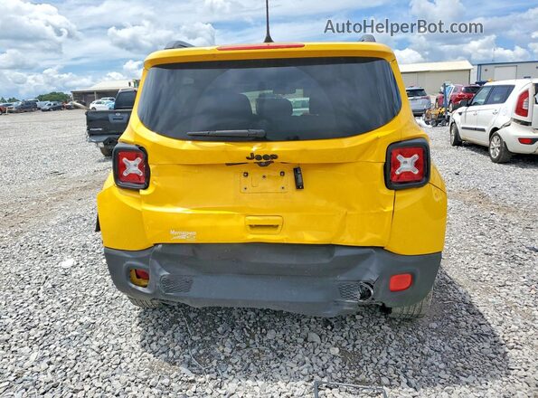 ZACCJABB2JPH56150 2018 JEEP RENEGADE Yellow Rear view