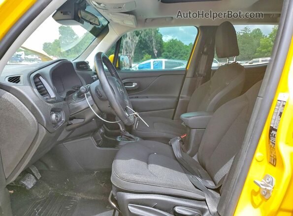 ZACCJABB2JPH56150 2018 JEEP RENEGADE Yellow Front interior view