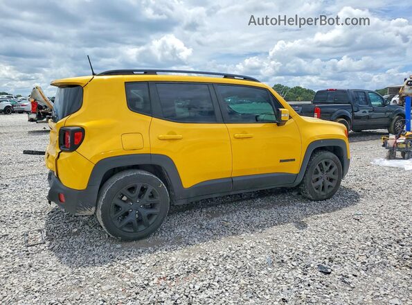 ZACCJABB2JPH56150 2018 JEEP RENEGADE Yellow Rear right