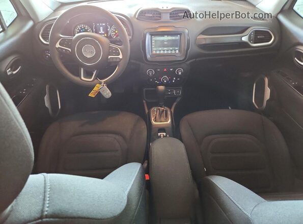 ZACCJABB2JPJ04089 2018 JEEP RENEGADE Silver Вид панелі приладів