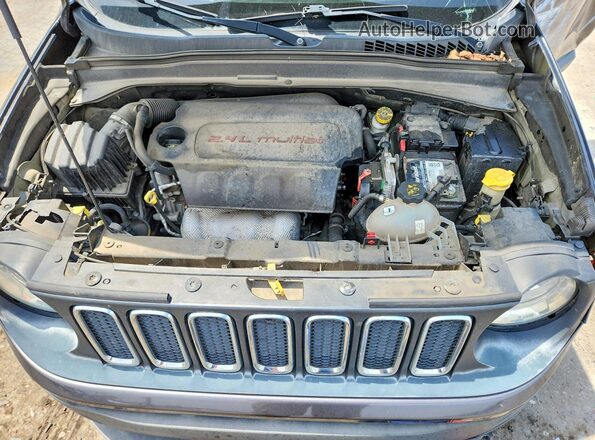 ZACCJABB3HPF64486 2017 JEEP RENEGADE Gray Rear interior view
