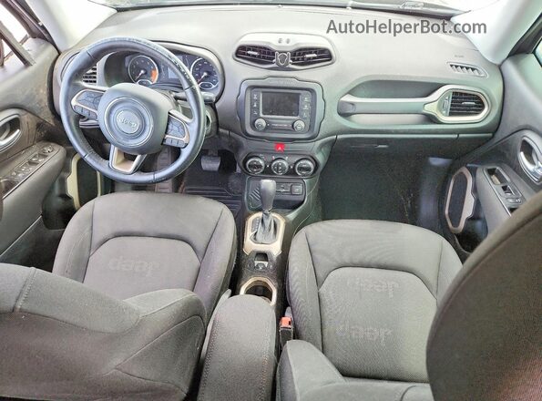 ZACCJABB3HPF64486 2017 JEEP RENEGADE Gray Dashboard view