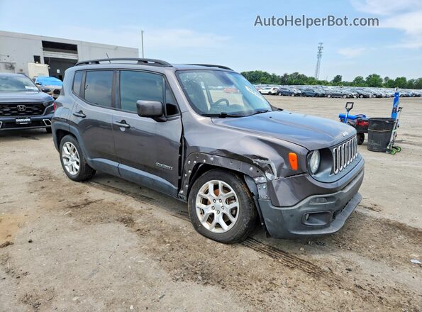 ZACCJABB3HPF64486 2017 JEEP RENEGADE Gray Front right