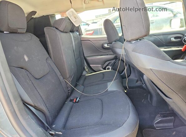 ZACCJABB3JPG98355 2018 JEEP RENEGADE Gray Вид задніх сидінь