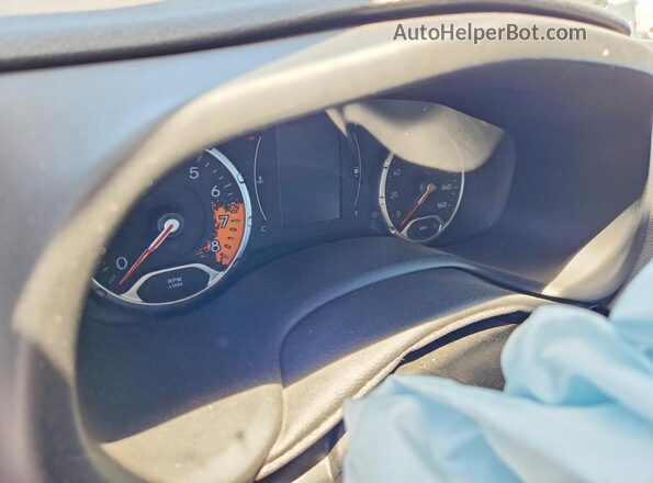 ZACCJABB3JPG98355 2018 JEEP RENEGADE Gray Вид щитка приладів