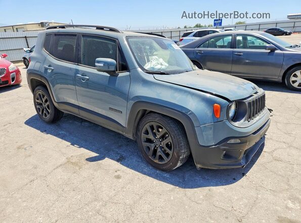 ZACCJABB3JPG98355 2018 JEEP RENEGADE Gray Передня права чверть