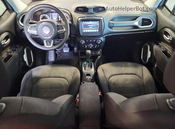 ZACCJABB3JPJ19961 2018 JEEP RENEGADE Silver Вид панелі приладів