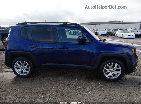 ZACCJABB3JPJ22827 2018 JEEP RENEGADE Синий Вид задней части салона