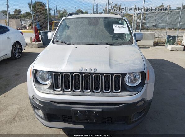 ZACCJABB4HPF78266 2017 JEEP RENEGADE Silver Widok z przodu