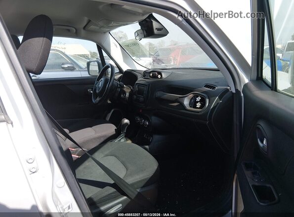 ZACCJABB4HPF78266 2017 JEEP RENEGADE Silver Widok wnętrza z przodu