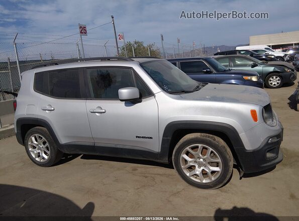ZACCJABB4HPF78266 2017 JEEP RENEGADE Silver Widok wnętrza z tyłu