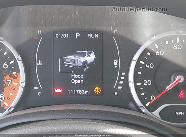ZACCJABB4HPF78266 2017 JEEP RENEGADE Silver 