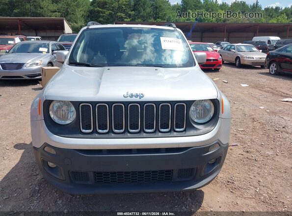 ZACCJABB4JPH53749 2018 JEEP RENEGADE Серебряный Вид спереди