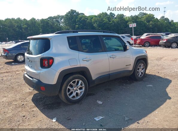 ZACCJABB4JPH53749 2018 JEEP RENEGADE Серебряный Задняя правая четверть