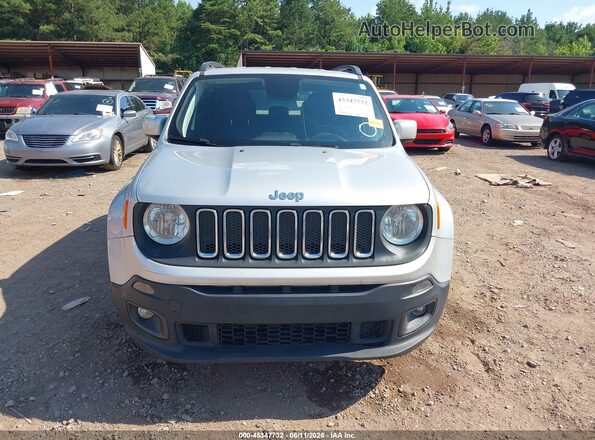 ZACCJABB4JPH53749 2018 JEEP RENEGADE Серебряный Вид щитка приборов