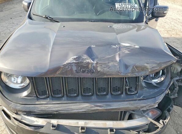ZACCJABB4JPJ06233 2018 JEEP RENEGADE Gray Widok komory silnika