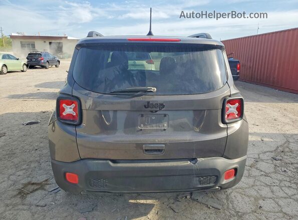 ZACCJABB4JPJ06233 2018 JEEP RENEGADE Gray Widok z tyłu