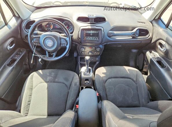 ZACCJABB4JPJ20617 2018 JEEP RENEGADE Белый Вид панели приборов