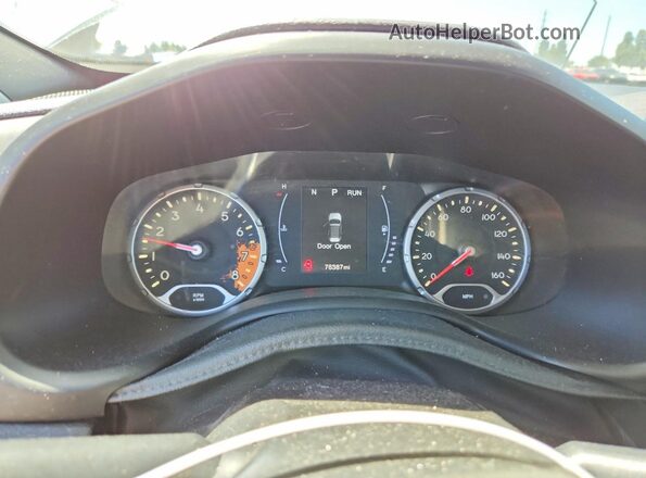 ZACCJABB4JPJ20617 2018 JEEP RENEGADE Белый Вид щитка приборов