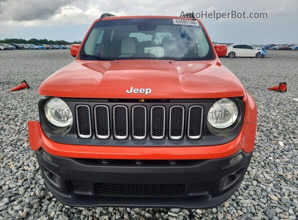 ZACCJABB5HPF50475 2017 JEEP RENEGADE Orange Դիմացի տեսք
