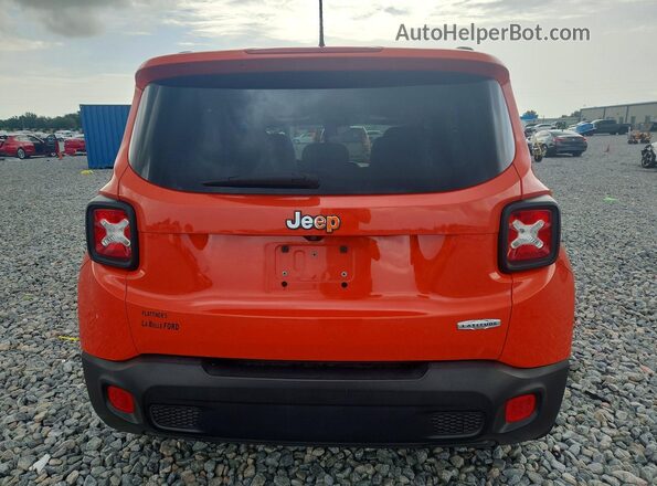 ZACCJABB5HPF50475 2017 JEEP RENEGADE Orange Հետևի տեսք
