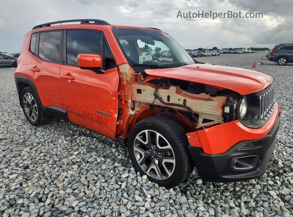 ZACCJABB5HPF50475 2017 JEEP RENEGADE Orange Առջևի աջ