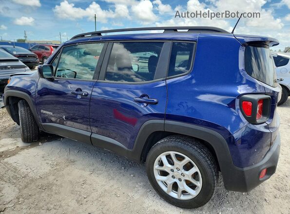 ZACCJABB5JPH85349 2018 JEEP RENEGADE Синий Задняя левая четверть