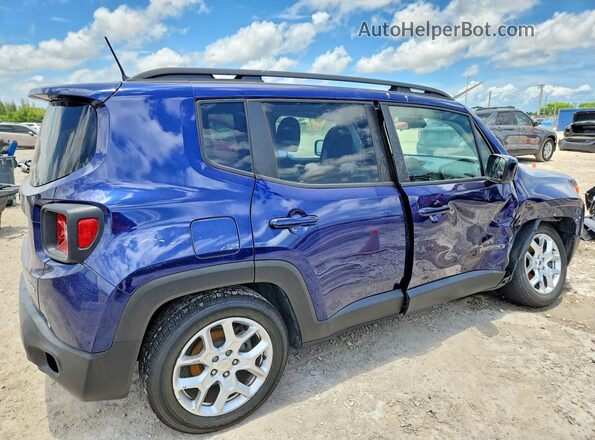 ZACCJABB5JPH85349 2018 JEEP RENEGADE Синий Задняя правая четверть