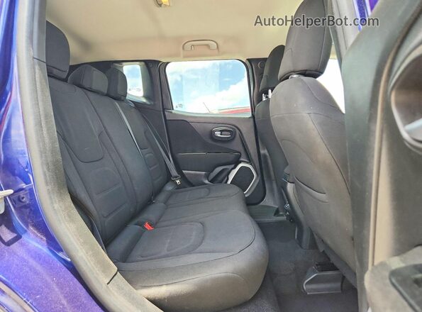 ZACCJABB5JPH85349 2018 JEEP RENEGADE Синий Вид задней части салона