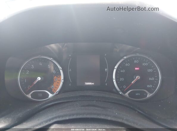 ZACCJABB6HPF63252 2017 JEEP RENEGADE Silver Widok tylnych siedzeń