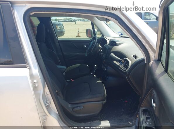 ZACCJABB6HPF63252 2017 JEEP RENEGADE Silver Widok wnętrza z przodu
