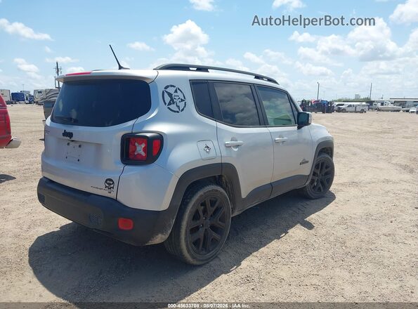 ZACCJABB6HPF63252 2017 JEEP RENEGADE Silver Tył prawy