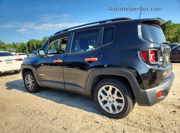 ZACCJABB6JPJ16617 2018 JEEP RENEGADE Black Tył lewy
