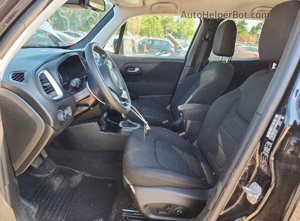ZACCJABB6JPJ16617 2018 JEEP RENEGADE Black Widok deski rozdzielczej