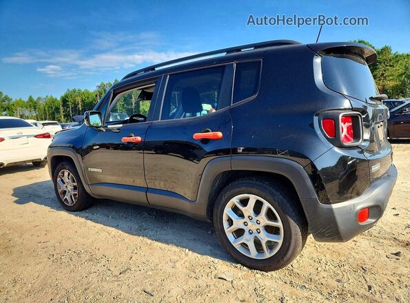 ZACCJABB6JPJ16617 2018 JEEP RENEGADE Black Tył prawy