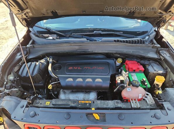 ZACCJABB6JPJ16617 2018 JEEP RENEGADE Black Widok naklejki z numerem VIN