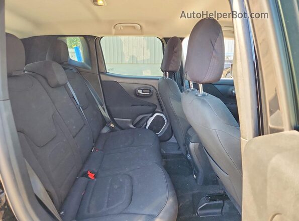 ZACCJABB6JPJ16617 2018 JEEP RENEGADE Black Widok komory silnika