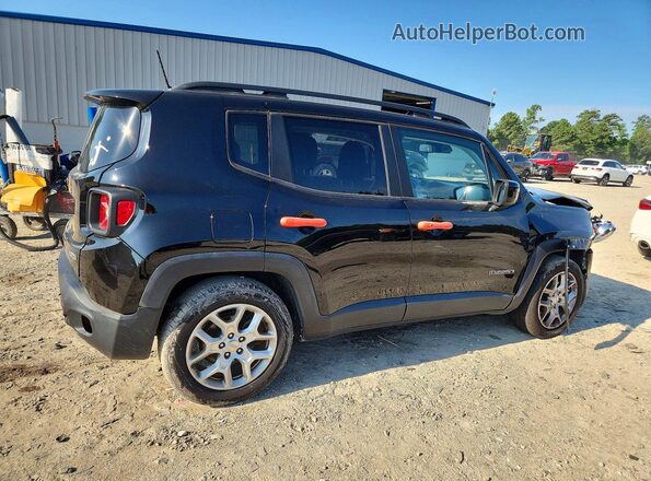 ZACCJABB6JPJ16617 2018 JEEP RENEGADE Black Przód prawy